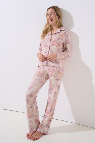 »Olena« Pyjama shirt and bottoms